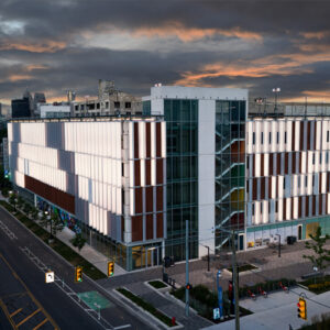 Exterior Parking Façade System at Bagley Mobility Hub DETROIT, MICHIGAN