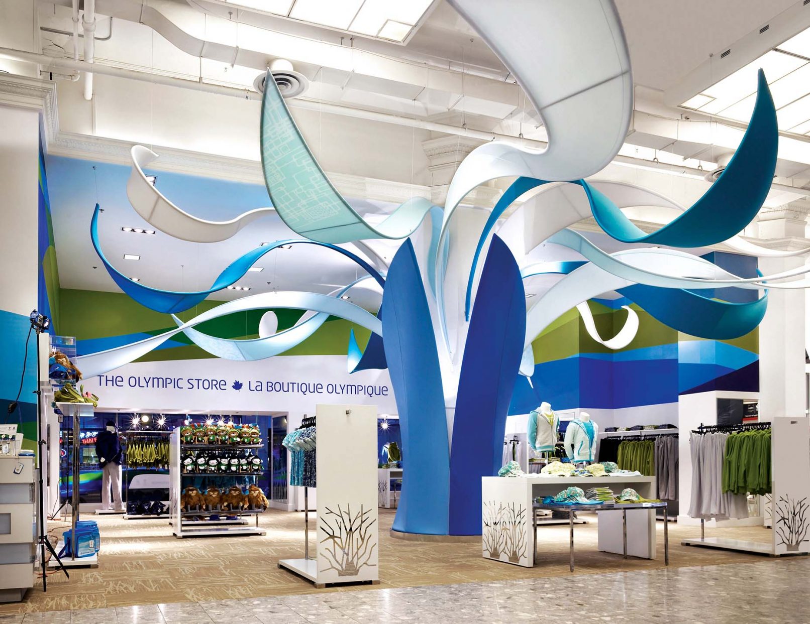 HBC Olympic Store Eventscape