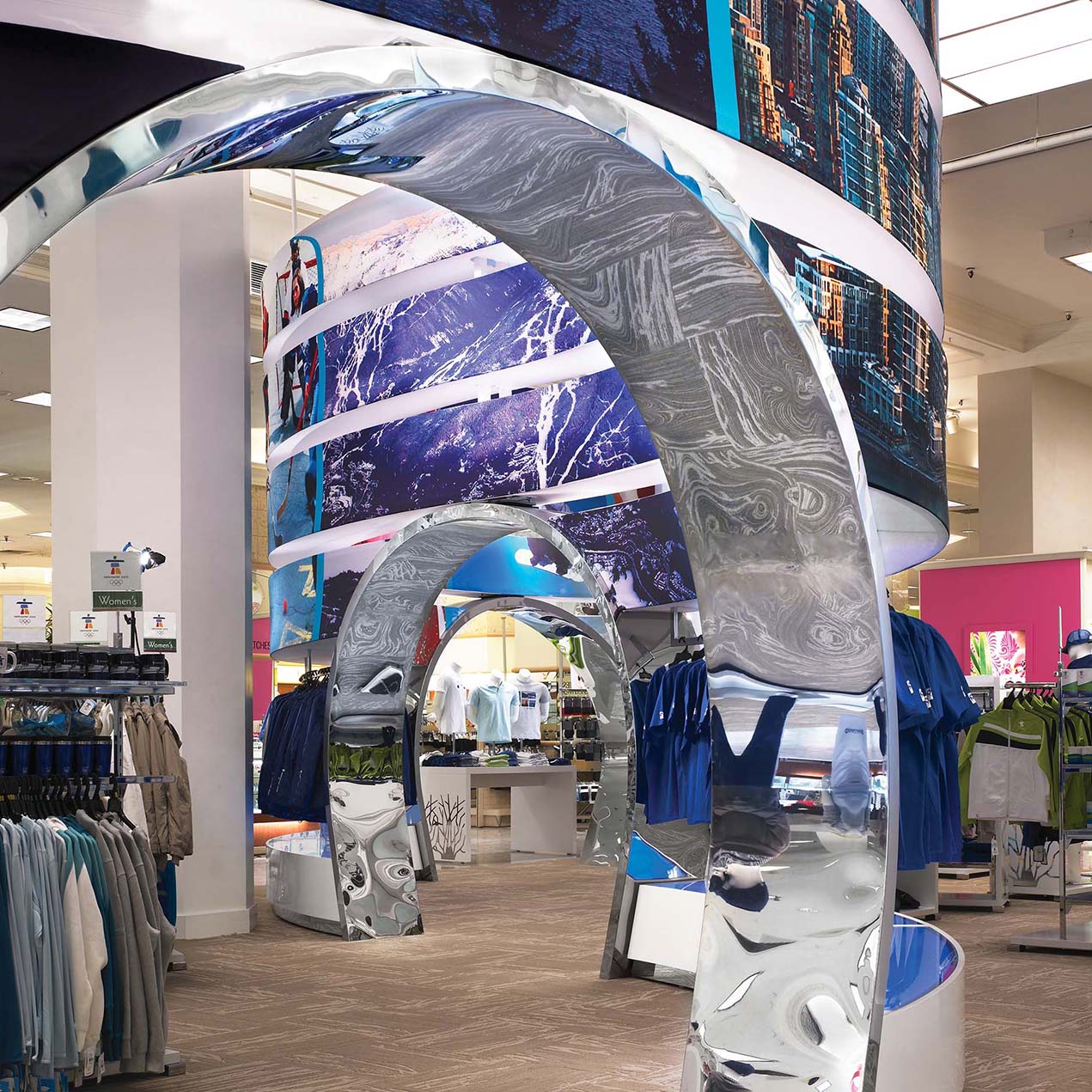 HBC Olympic Store Eventscape