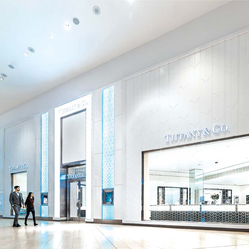 Tiffany & Co. on X: Our Changi Airport store showcases the House and The  Tiffany & Co. Foundation's commitment to sustainability. With a façade  created from recycled fishing nets and plastic waste