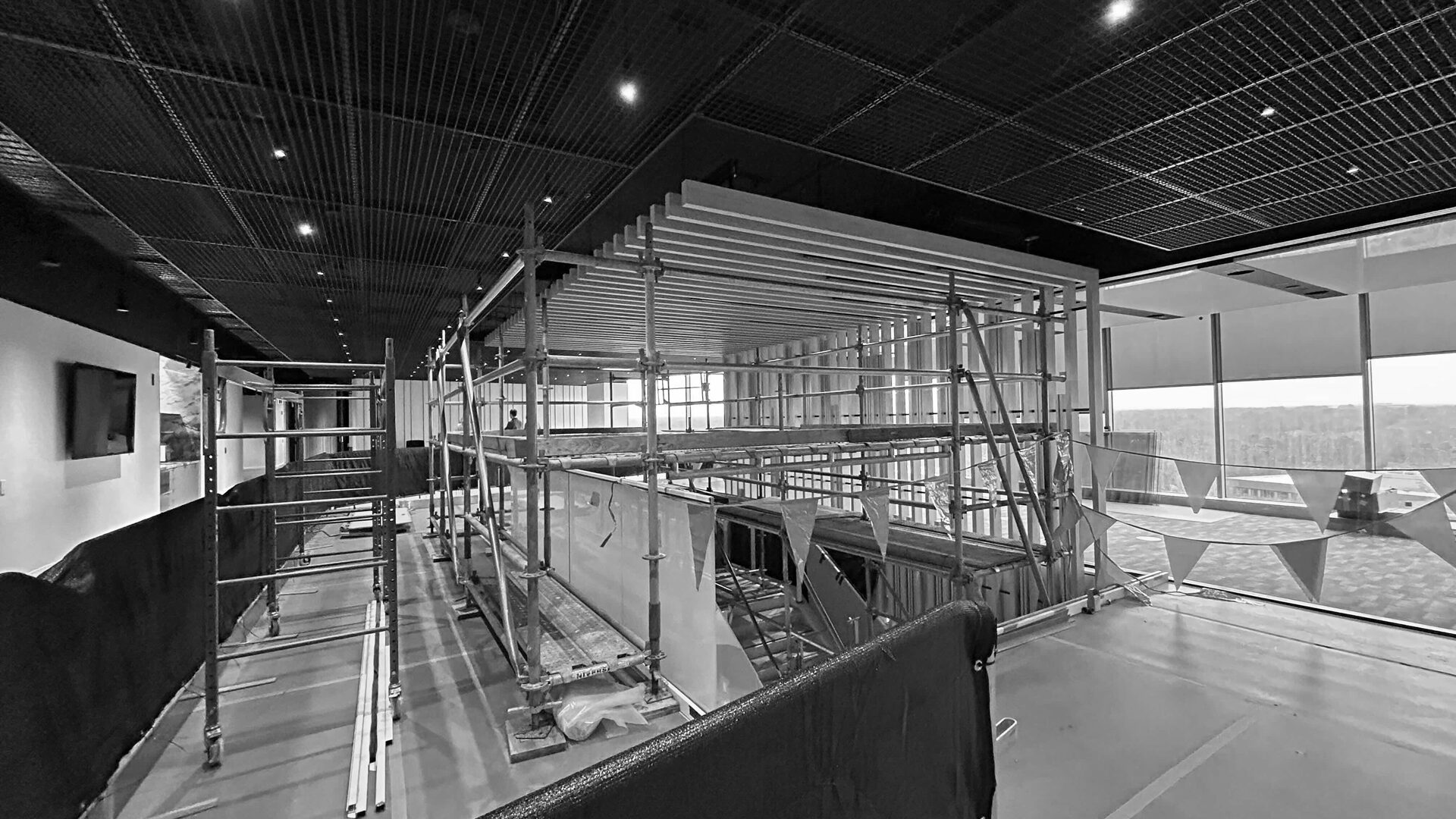 3 STORY ATRIUM SCREEN